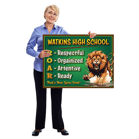 Custom School-Wide PBIS Posterboards